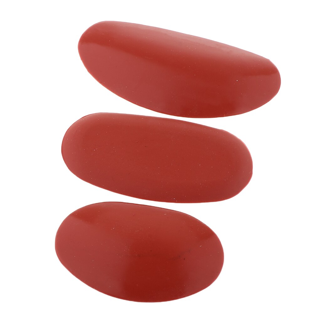 3 PCS Resin Scraper Clay Pottery Ceramics Cutter Artwork Tool Scrapers, Red