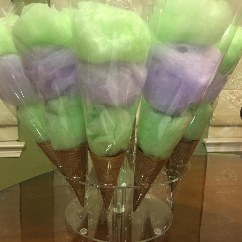 Acrylic Cake Stand Ice Cream Stand Cake Cone Stand Holder 6/16 Cones Wedding Buffet Stand Bakery Display