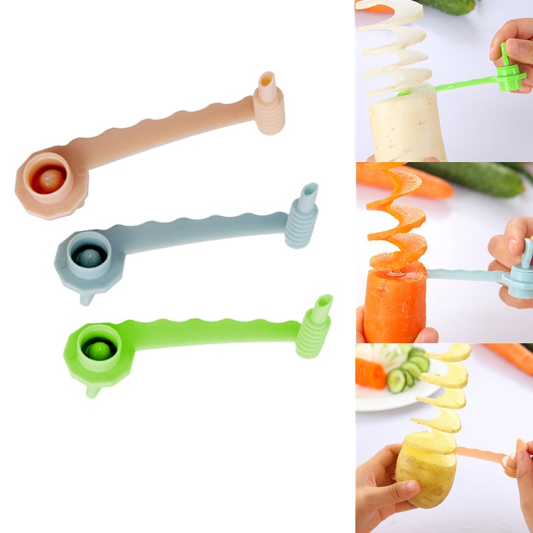 Spiralizer Wortel Aardappel Spiraal Slicer Manual Groente Cutter Kitchen Tools Accessoires Thuis Gadgets Spiraal Slicer Cutter