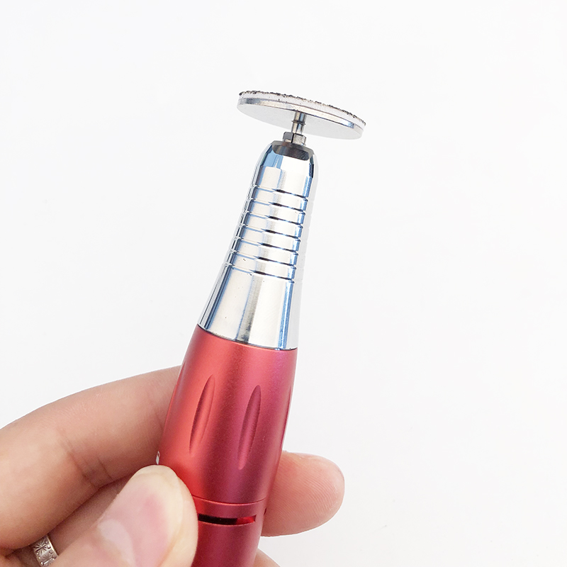 Râpe à ongles pour pédicure, lime à cuticules, ponçage des callosités, disques de 25mm, outil de soins des pieds, peau morte, papier de verre remplaçable, 1 pièce