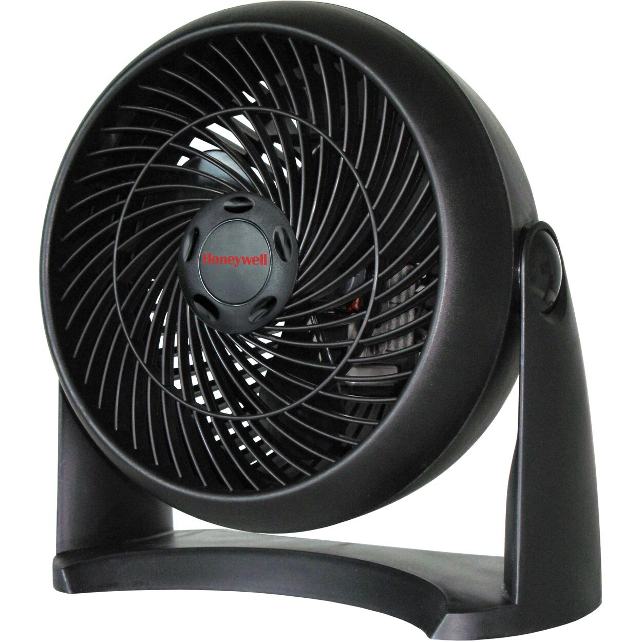 Honeywell HT900E4 - Ventilador Turbo Potente para Mesa y Suelo, Regulable en 3 Velocidades, Tamaño Compacto, Color Negro