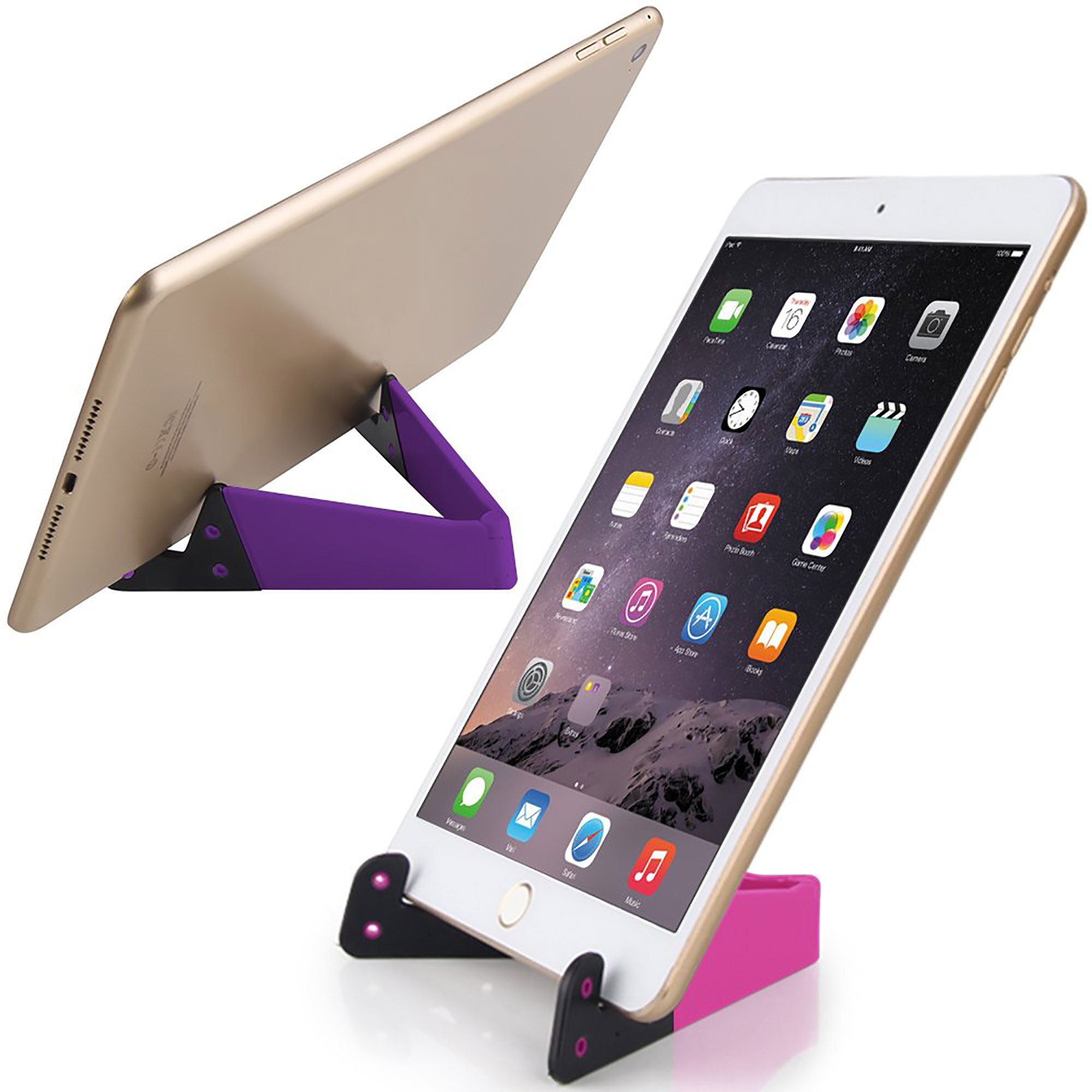 2Pcs Opvouwbaar Desk Stand Te Dragen Bureau Telefoon Stand Verstelbare Statief Voor Iphone Pro Max Huawei P40 Bureau ipad Air Stander