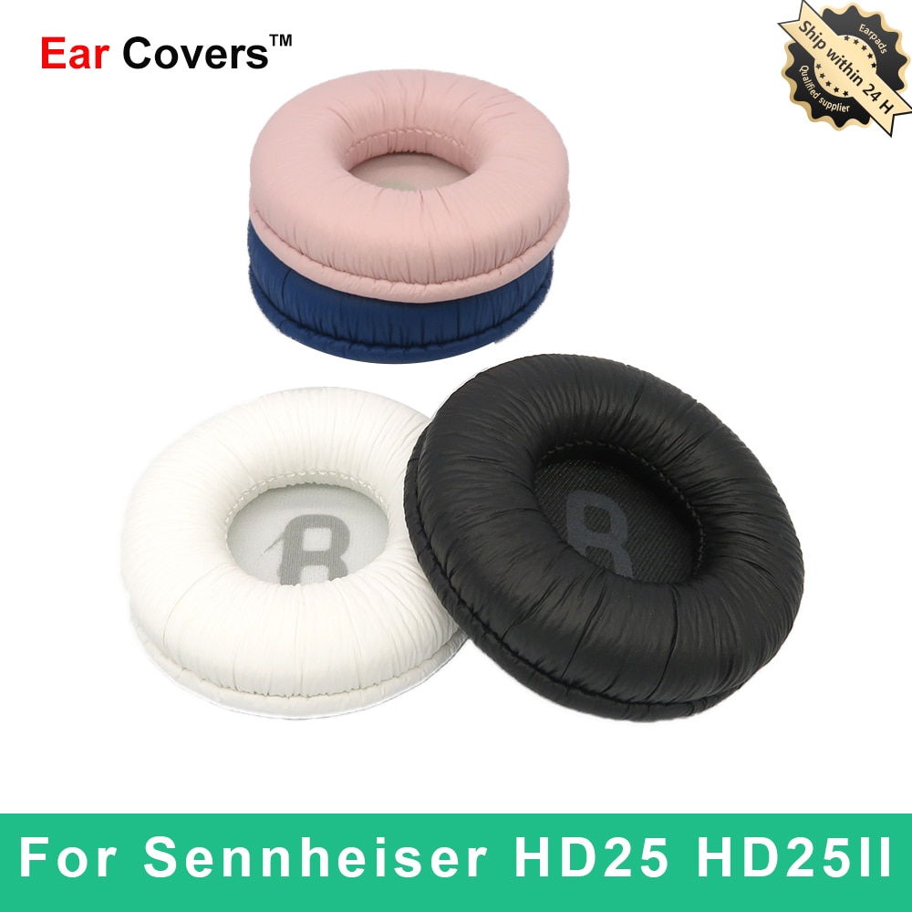 Ear Pads For Sennheiser HD25 HD25II Headphone Earpads Replacement Headset Ear Pad PU Leather