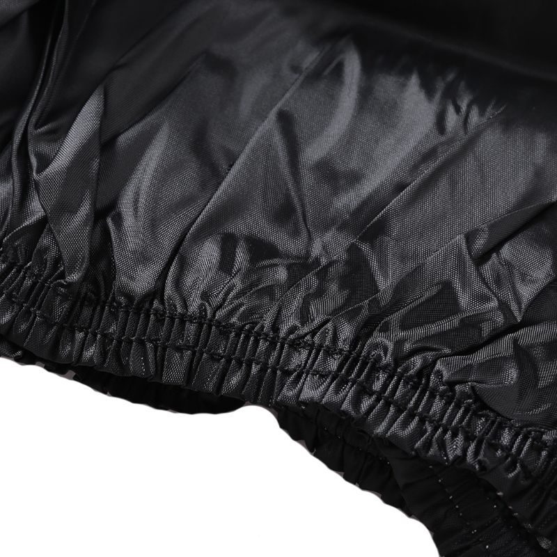Housse De Protection UV Universelle Pour Tondeuse à Gazon Taille L - Tissu Oxford 210D Imperméable Et Anti-UV Noir (245 X 50 X 140 Cm)