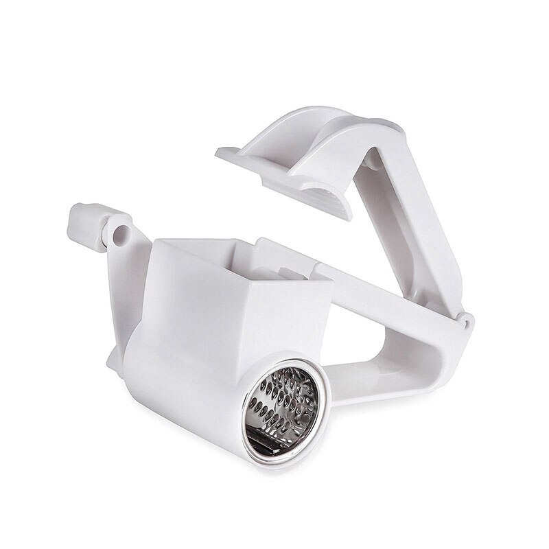 Cheese Grater Cheese Slicer Rotary Cheese Grater Stainless Steel Blades Easy Cleaning for Nuts Chocolate Kitchen Tools & Gadgets