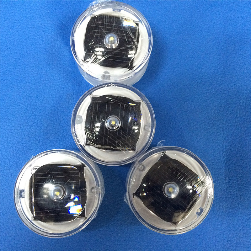 Waterdichte Led Zonne-energie Weg Stud Licht Reflecterende Grond Waarschuwing Lamp