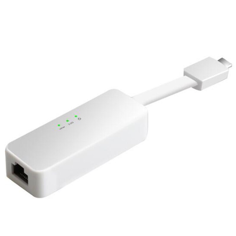 Type-c  rj45 gigabit ethernet netwerkkaart 2.5g lan bekabelde netwerkadapter voor pc windows mac os rtl 8156b: Default Title