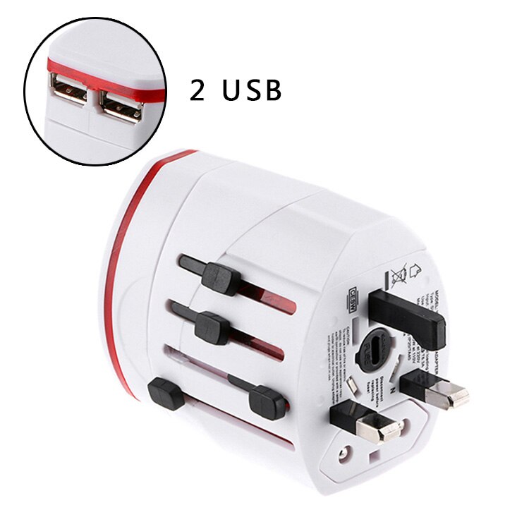universal travel adapter multi socket For US UK EU AU plug adapter