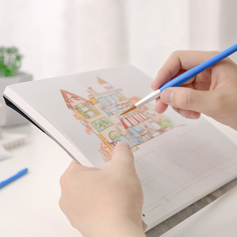 KOKUYO Sketchbook A4/a3 Art Students Special Sketchbook Sketchbook Essential Supplies Blank Thickened Paper Easy To Tear