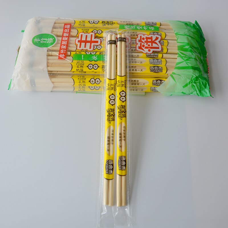 45 Pairs/90Pcs Chinese Wegwerp Bamboe Eetstokjes In Bulk 19.8Cm Restaurant Onafhankelijke Verpakking Sticks Keuken Accessoires