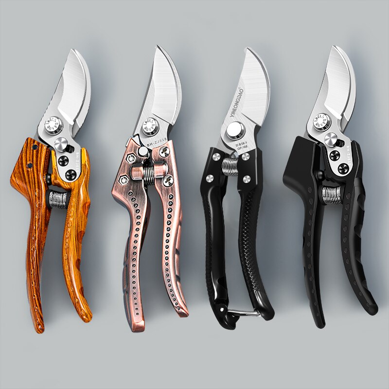 Plant Trim Horticulture Hand Pruner Cut Secateur Garden Pruning Shears Trimmers Secateurs Hand Pruner Clippers Garden Scissors