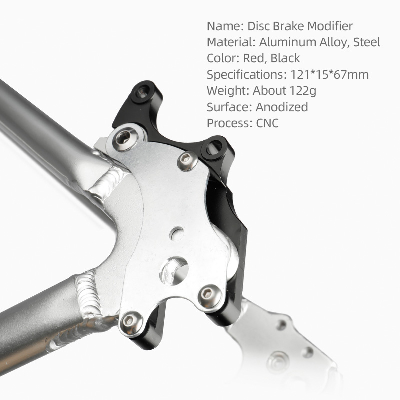 Fahrrad-scheibenbremsadapter, mtb-rahmen-v-bremsen-montagekonverter, rennrad-hinterrad-umbauzubehör