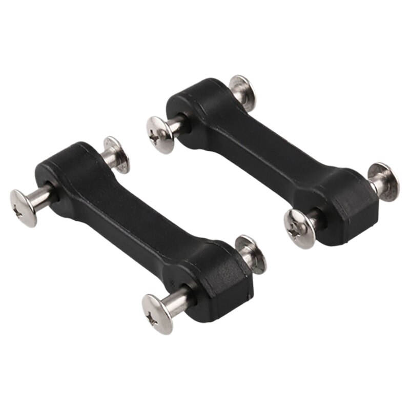Zwarte Motorkap Vergrendeling Kit - Aluminium Legering - Stopt Schudden & Rammelen - Past op Jeep Wrangler JK 2007-2018