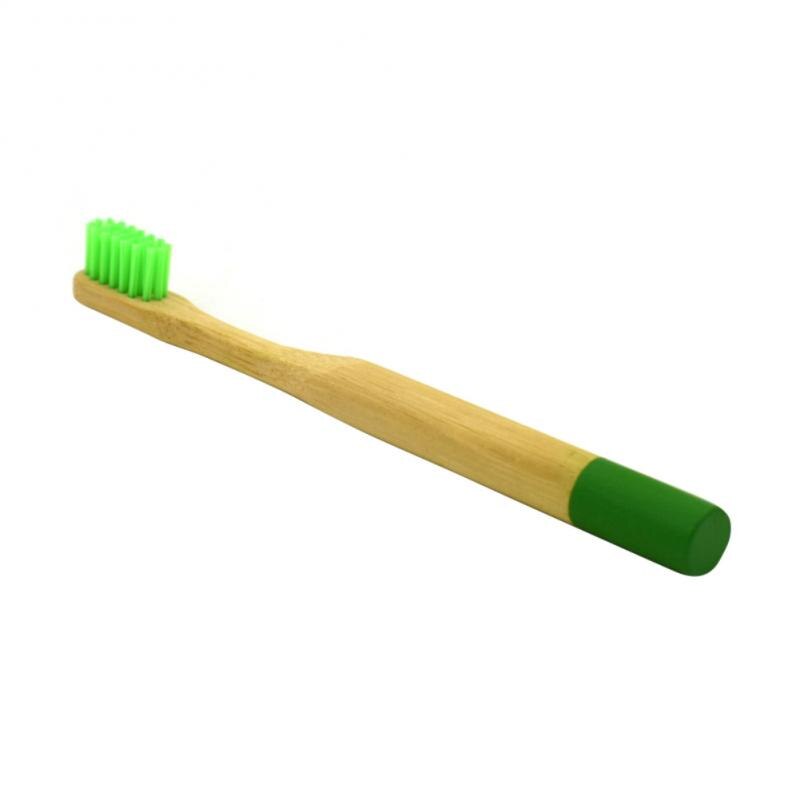1 cepillo de dientes de bambú suave para niños con protección del medio ambiente apto para dientes sensibles cepillos dentales de entrenamiento para el Cuidado Oral del bebé: 03
