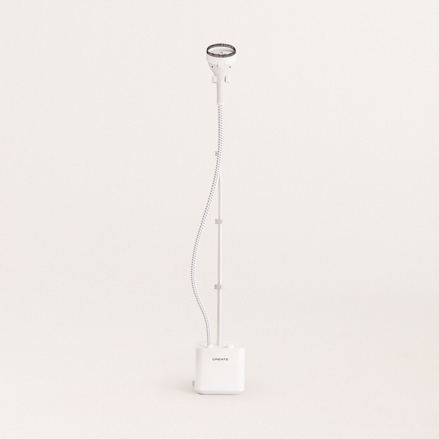 CREATE - IRON UP STAND - Plancha de vapor vertical con base: White