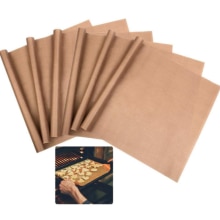 1-6 Stuks Bakken Mat Vel 40*60 30*40Cm Resuable Slip Oven Liner Sheet Olie-Proof Bakpapier Keuken Bbq Bakken Tools