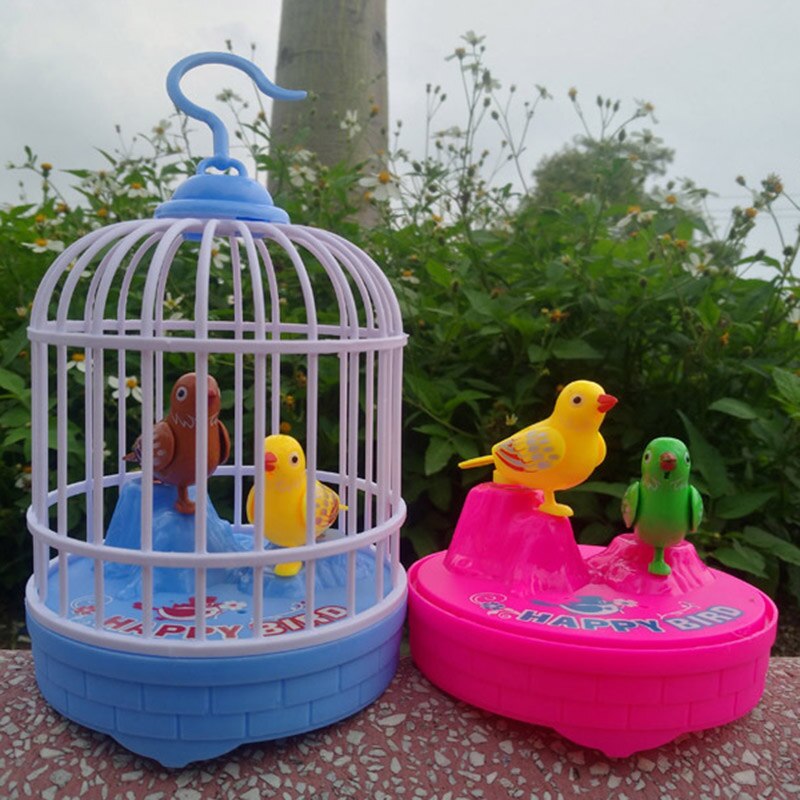 Mini induktion lyd kontrol fuglebur elektriske fugle børn legetøj   bm88