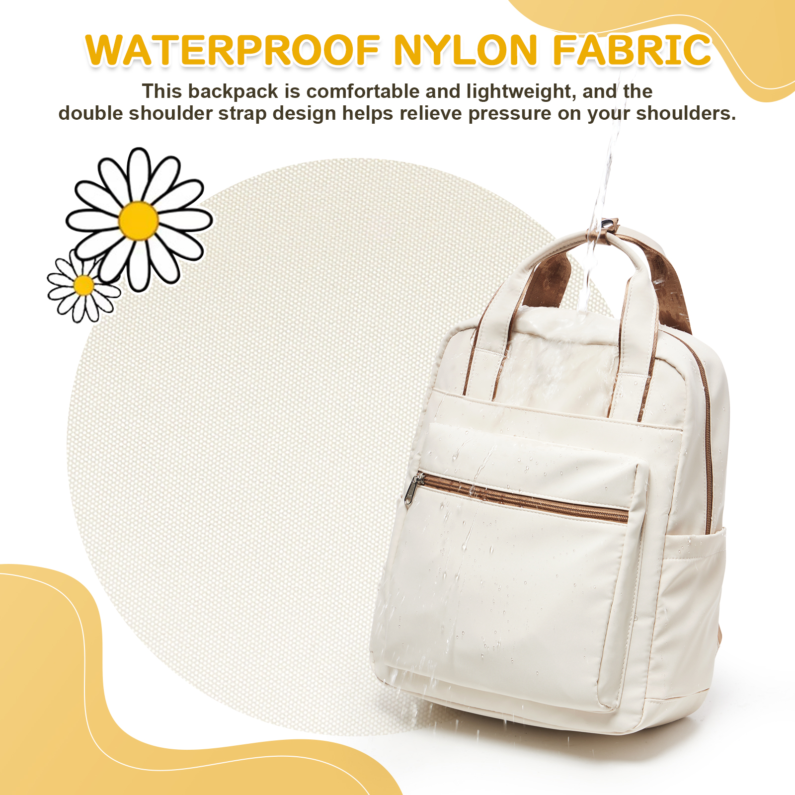 Women's Backpack Simple Travel Backpack Shoulder Bag Commuting Teenager Girls Casual College Backpack Ins Laptop Bag