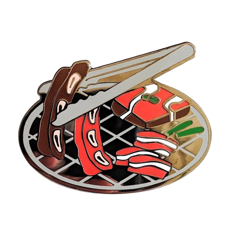 WESDOO Pins Pin Broches Pour Hommes Blazer Alliage Broche Or Broche