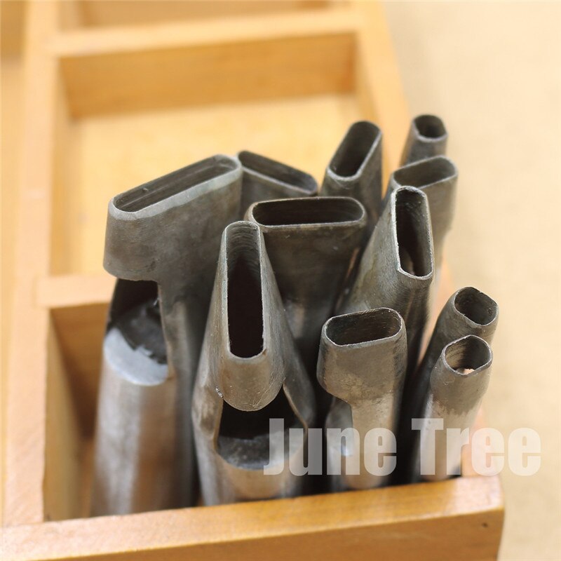 Handmade leather DIY tools strap One shape cowhide punch oval shape punch 6mm width