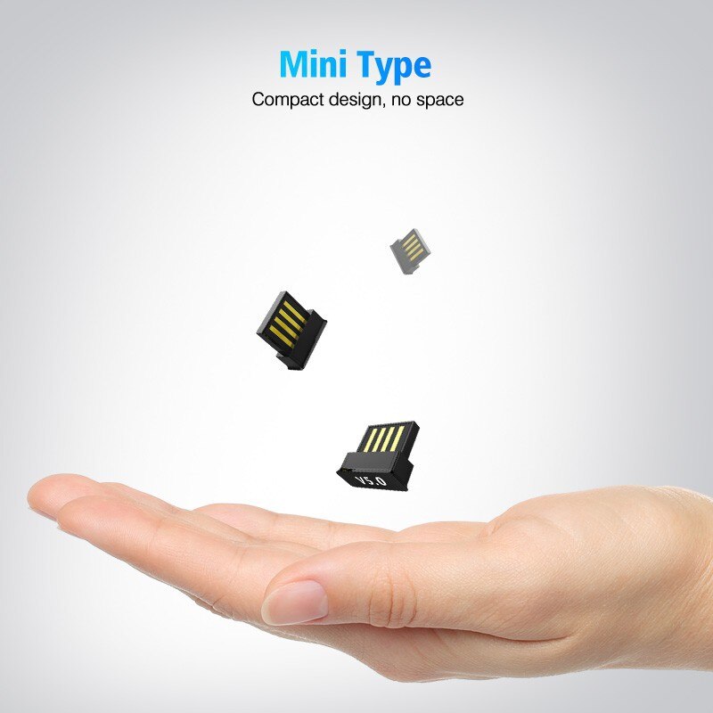 USB Bluetooth Adapters BT 5.0 wireless Adapter Audio Receiver Transmitter Dongles Laptop pc Earphone Mini Sender
