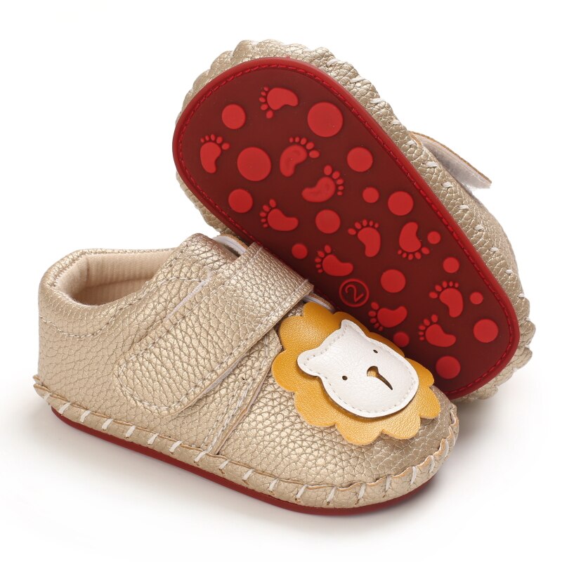 2021 primavera/outono tênis novos sapatos de bebê meninos macio-sola antiderrapante bonito dos desenhos animados sola de borracha sapatos casuais da criança para 0-18m: B266 C / 0-6 meses