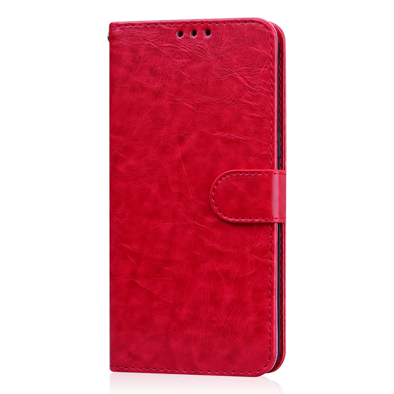 Case For Samsung Galaxy A10 Cases Luxury Business Magnetic Flip Plain Wallet Stand Leather Case For Samsung A10S A 10 Flip Cover