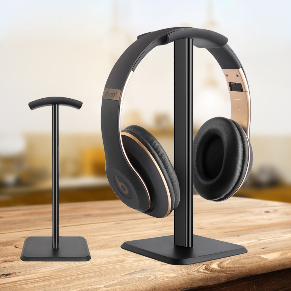 Universal- Headset Ständer Abnehmbare Kopfhörer Halfter Spielen Headset Halterung Aluminium Legierung Kopfhörer Anzeige Gestell Aufhänger