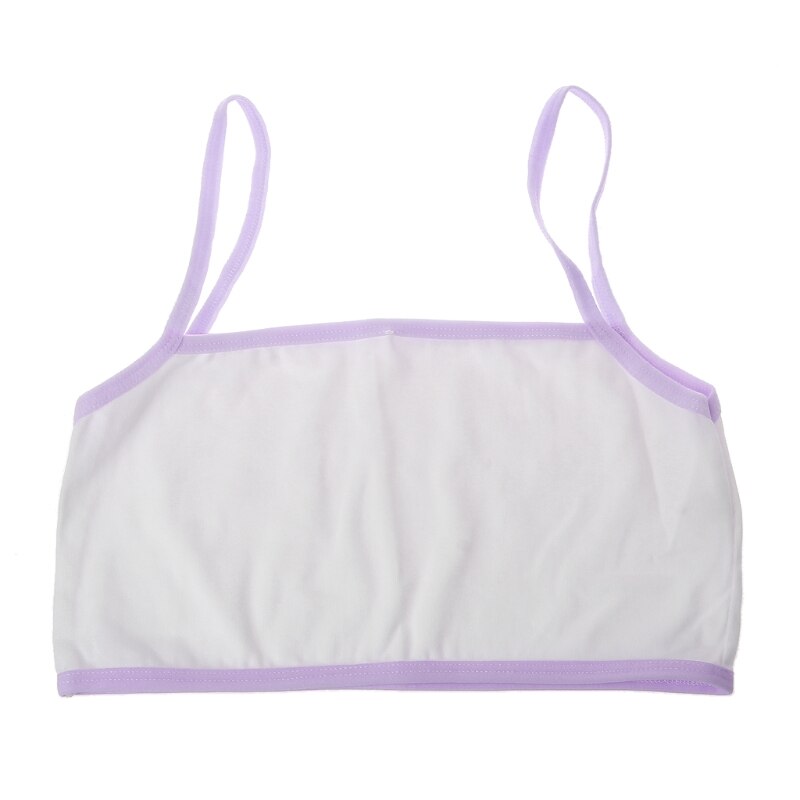 Biancheria Intima adolescente Ragazza Dei Bambini Del Cotone Giovane Reggiseno di Formazione per I Bambini Adolescenti Pubertà 19QF: 4