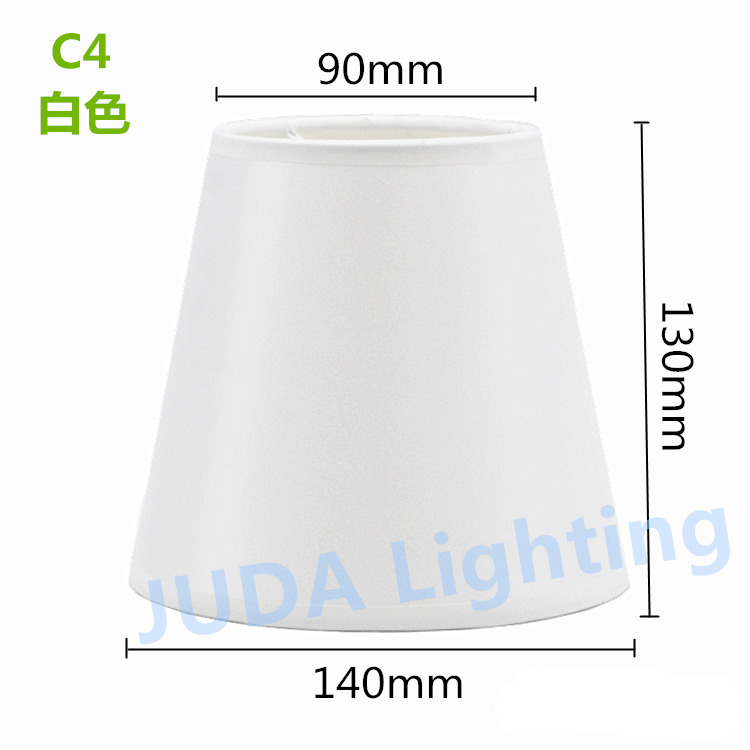 Modern chandelier lampshade light covers for E14 led bulbs lamp cover black white led pendant light lampshade decorative lights: C4