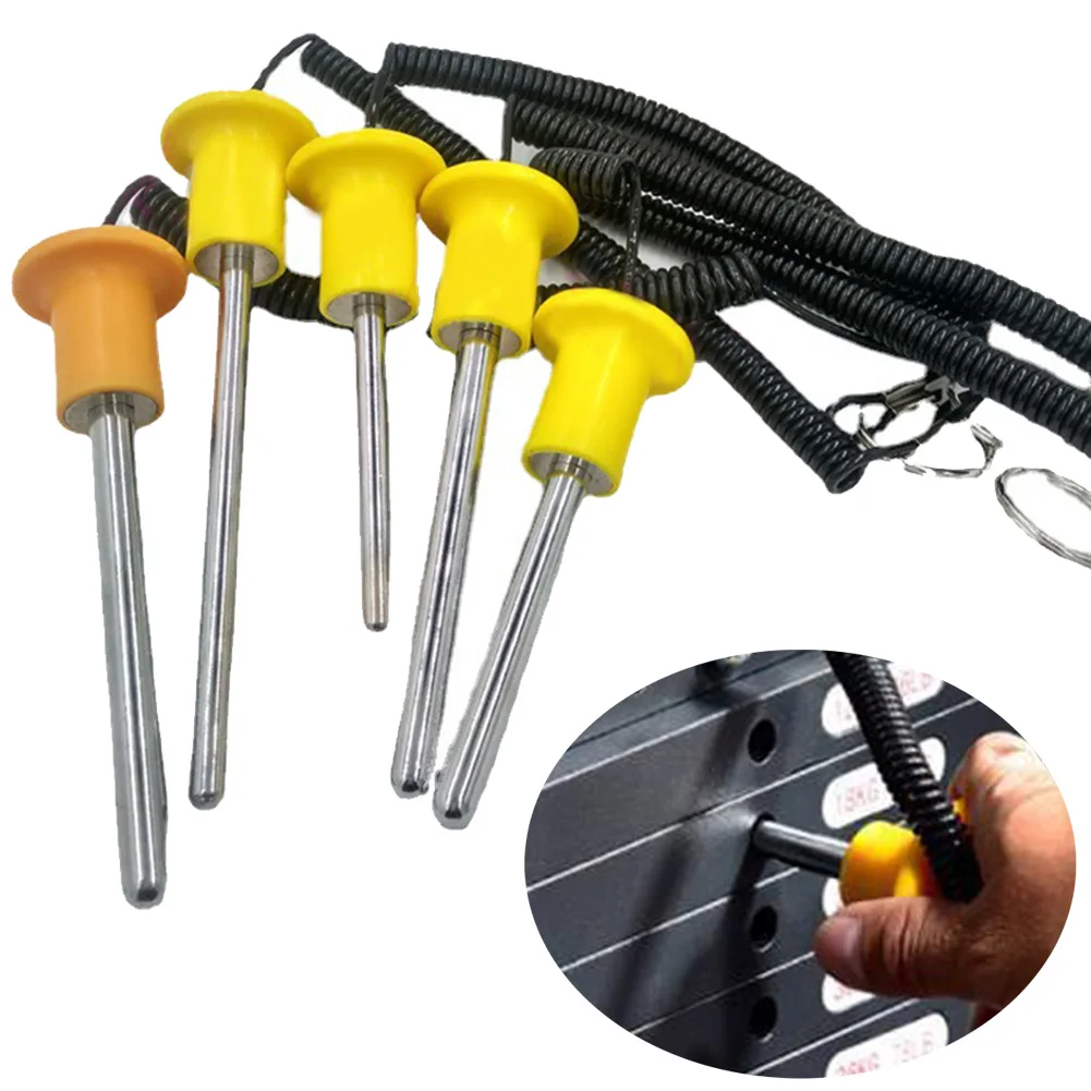Magnetische Fitnessgeräte Bolzen Gewicht Stapel Stift Fitnessstudio Krafttraining Schrauben schnell Bewegung Heimat Hantel Weigth Platte Wird geladen Stift