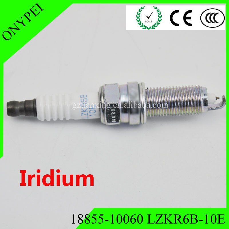 4x 18846-10060 Auto ignición 1884610060 SILZKR6B10E encendido de iridio bujía para HYUNDAI KIA 18855-10060 LZKR6B-10E SILZKR6B-10E