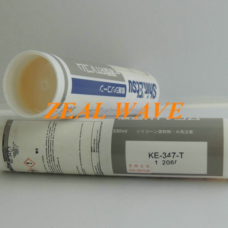 Japan Imported Shin-Etsu KE-347-T One-Liquid RTV Glue KE347 Silicone Insulating Sealant 1Can