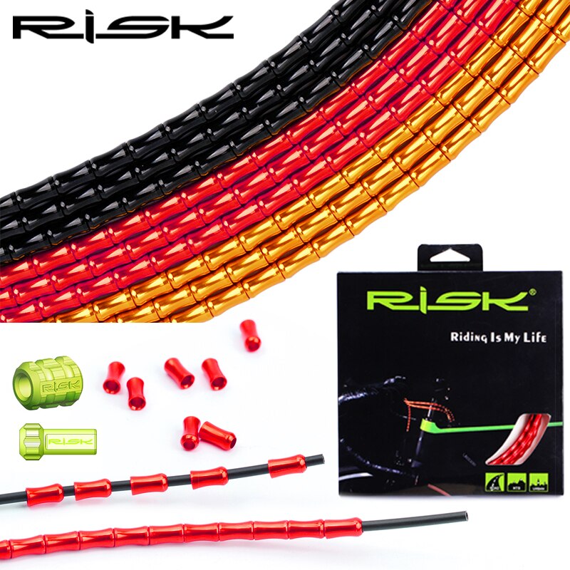 Risk RC303 MTB Road Bike Full Protection Derailleur Shift Brake Link Cable Waterproof Aluminum Bicycle Shift Brake Wire Set