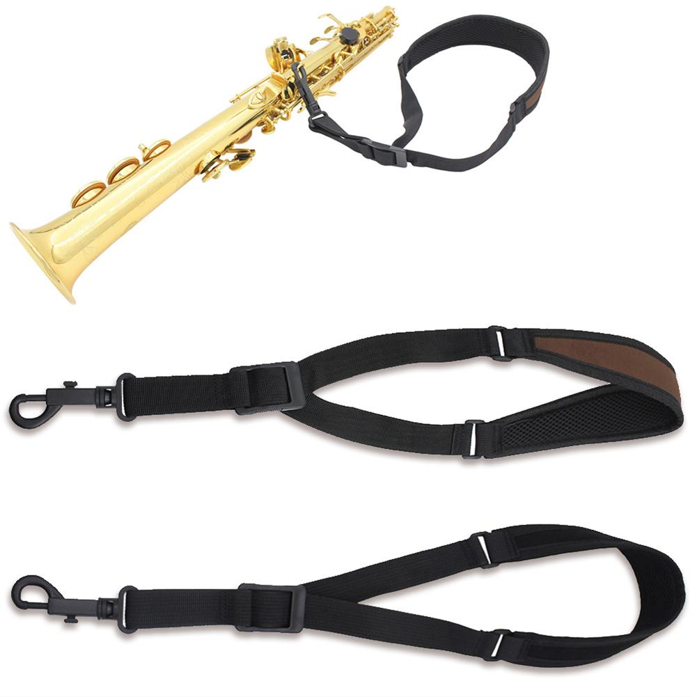 Adjustable Universal Tenor Alto Saxophone Clarinet Neck Strap Webbing Belt Rope