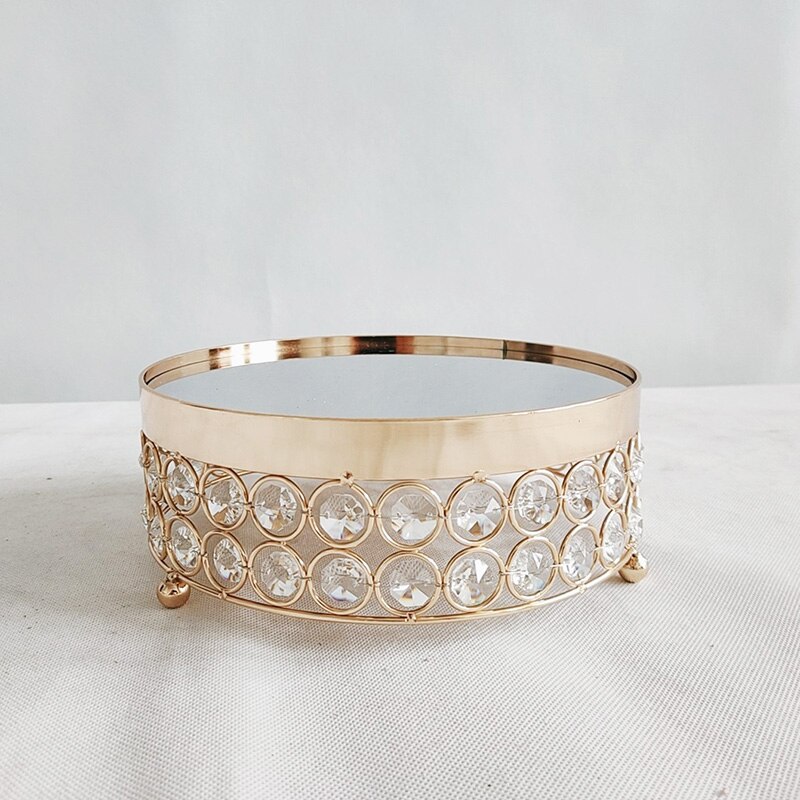 1Pcs Cake Stand Round Cupcake Stands Metal Dessert Display Cake Stands,