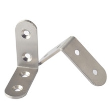 10* 40MM Right Angle Bracket L Shape Corner Brace Joining Fixing Repair Metal