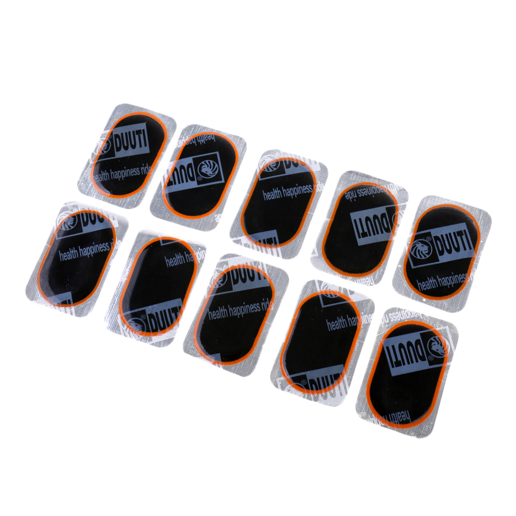 10 Stuks 32X50 Mm Zelfklevende Ovale Patches Voor Motor Fiets Band Band Binnenband Bandenreparatieset kit