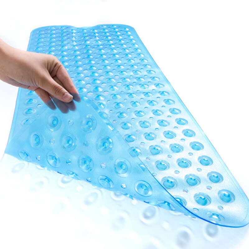 Bathroom Pvc Mat Suction Cup Carpet Safe Eco-Friendly Non-Toxic Nonsilp Anti-Skid Rug Decor for Home Hotel Gym Shower