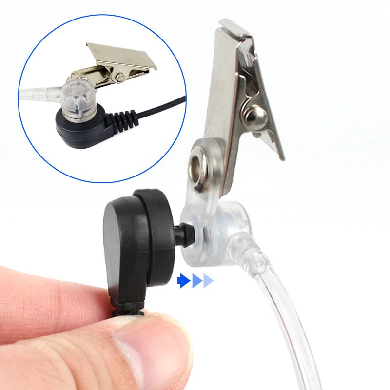 Air sound tube écouteur microphone pour talkie-walkie Midland Alan GXT G6 G7 G8 G9 75-810 GXT650 LXT80 écouteur sans fil