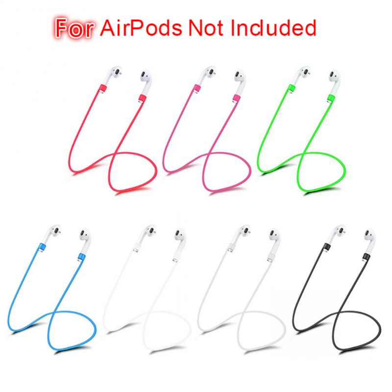 1pc Per AirPods Silicone Anti-perso Neck Strap Stringa di Corda Trasduttore Auricolare Senza Fili Della Cuffia del Cavo del Trasduttore Auricolare Accessori