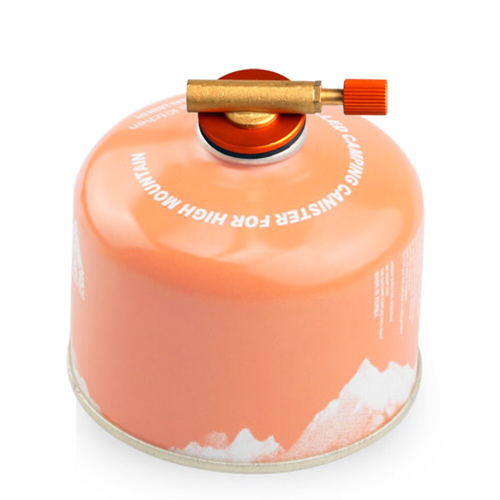 Camping Gas Stove Outdoor Air Valve Safe Switching Flat Tank Cylinder Air Valve Adapter for Outdoor Picnic Cylinder Adapter