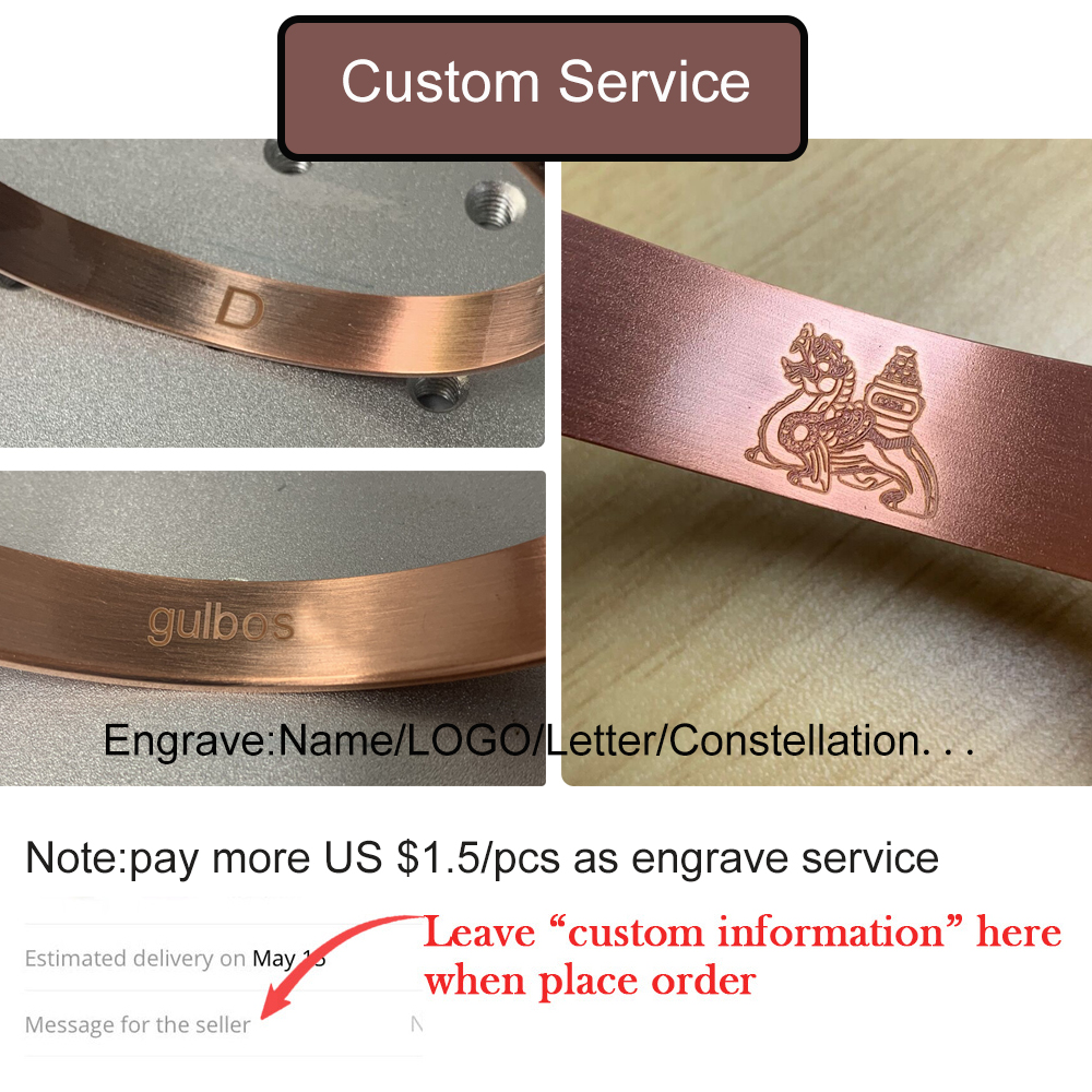 Vinterly Twisted Puur Koperen Magnetische Armbanden Voordelen Verstelbare Open Manchet Sieraden Voor Vrouwen Mannen 12Mm Hoge Magneet Resizeable