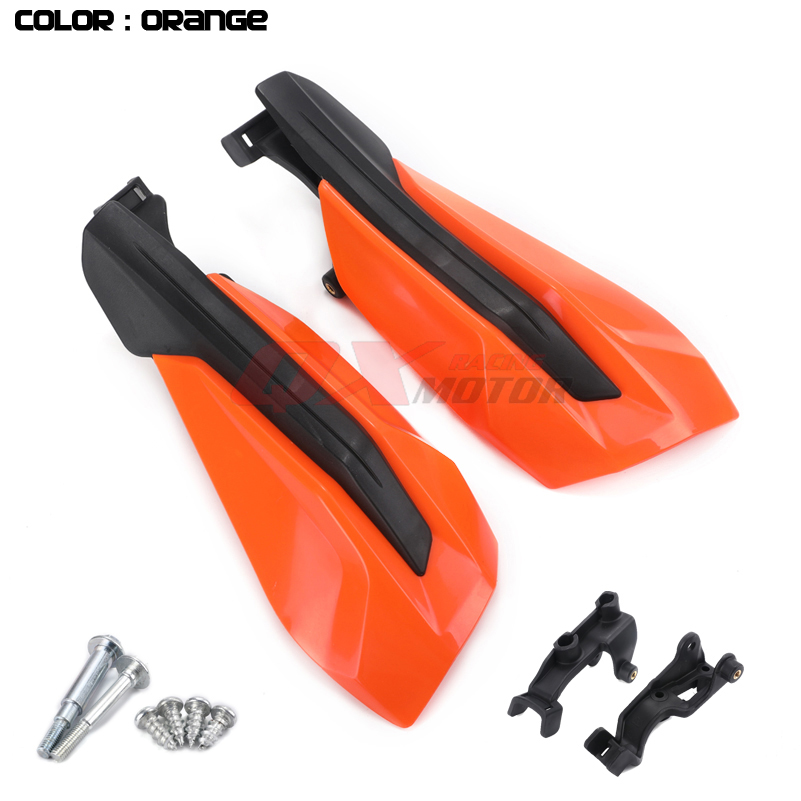 Motorcycle Handguards For Husqvarna FC250 FC350 FC450 TC125 TC250 TX300 FX350 FX450 MX Motocross Handguard Hand Guards: orange