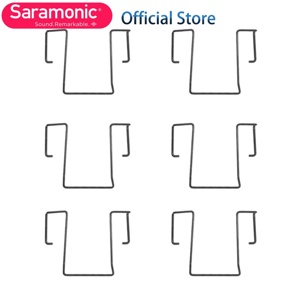 Saramonic Cintura Pinze Bodypack Microfono Monti, Antenne e Dadi per il Sistema di UWMIC9