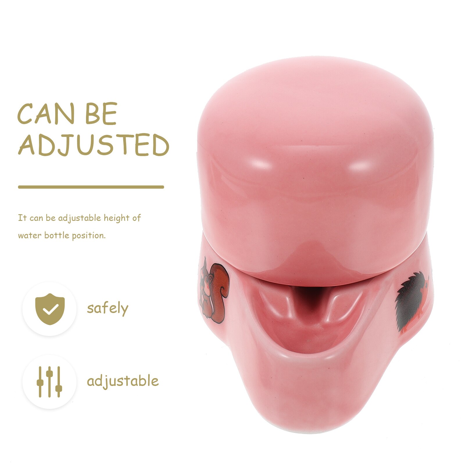 Pet Hedgehog Drinking Bowl Water Feeder Ceramic Pet Feeder Water Dispenser