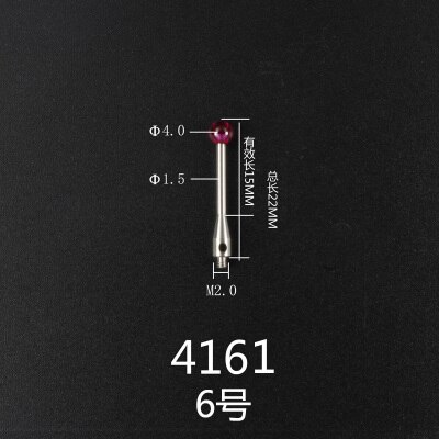 1mm 1.5mm 2mm 2.5mm 3mm 4mm OD M2 Thread Ruby 3D T... – Grandado
