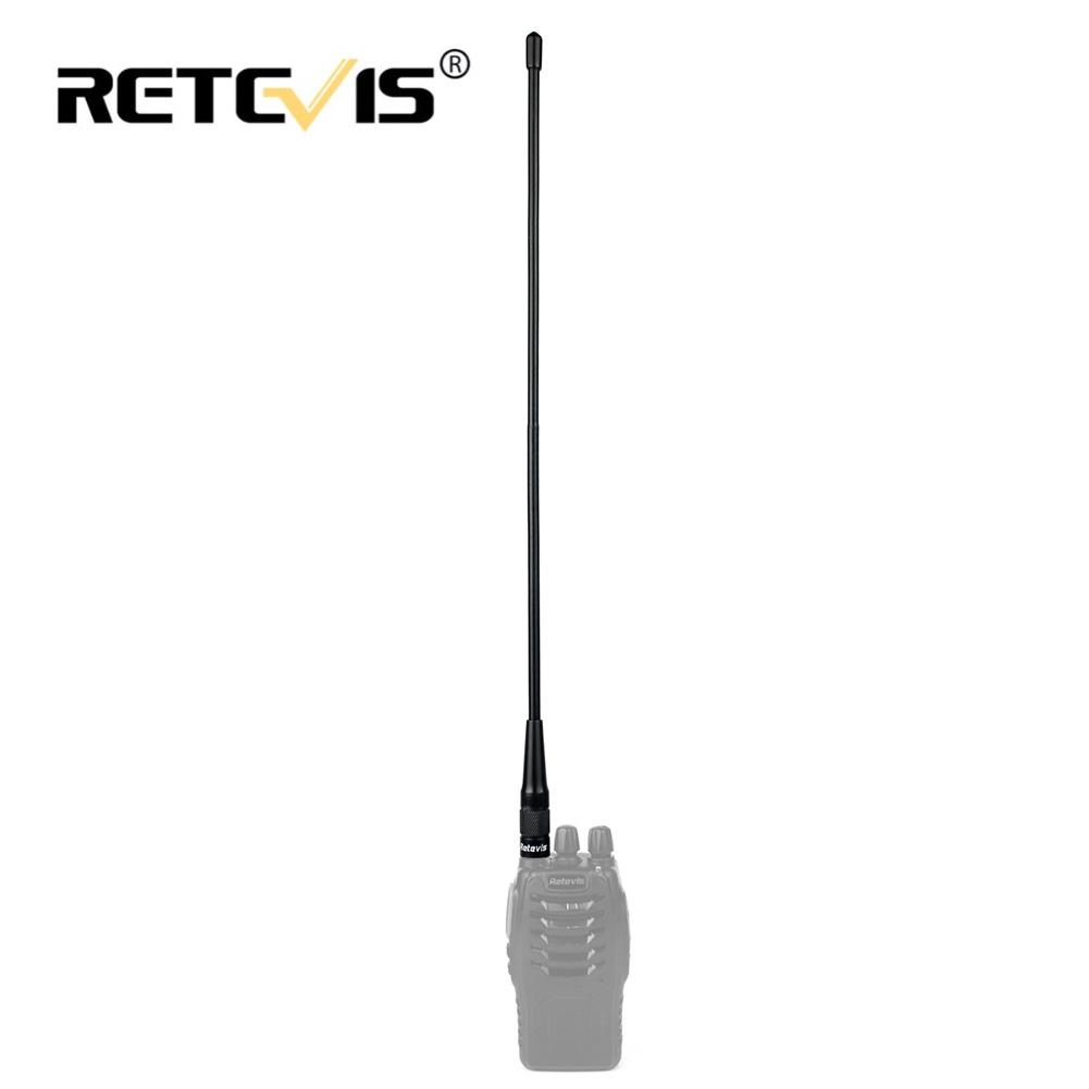 Retevis-antena de ganancia de doble sección RHD-771, SMA-F, adecuada para H777, Kenwood, etc., 9030