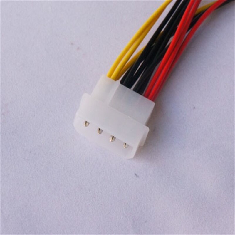4 Pin IDE 1-to-3 Molex IDE Female Power Supply Splitter Exentsion Adapter Cable