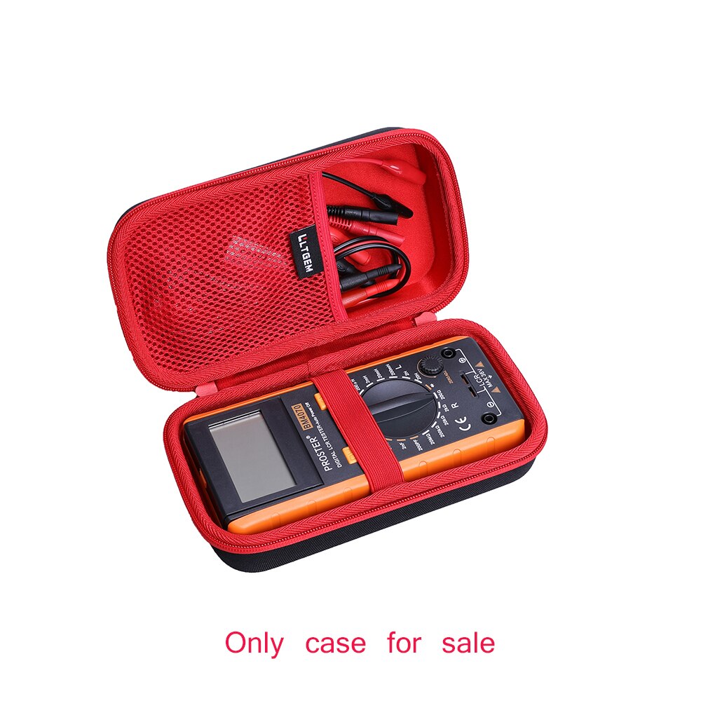 LTGEM Waterproof EVA Hard Case For Proster LCR Meter LCR Multimeter Tester: Default Title